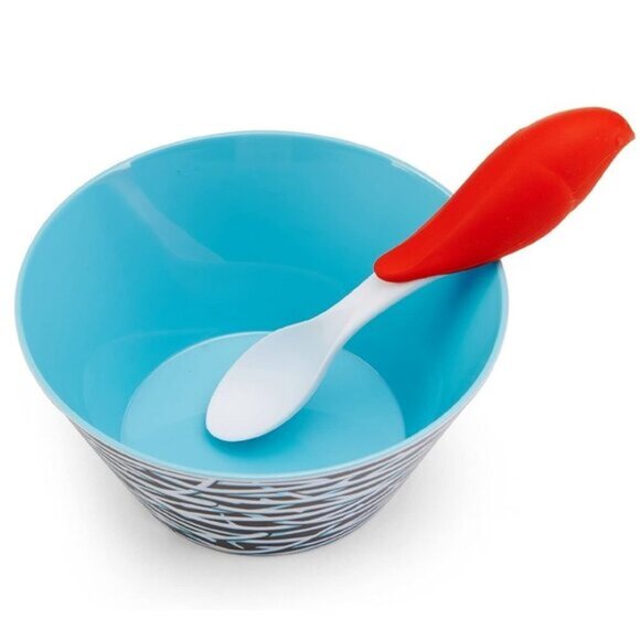 Fred BIRD FEED Kids' Bowl and Spoon Set - Picture 3 of 6